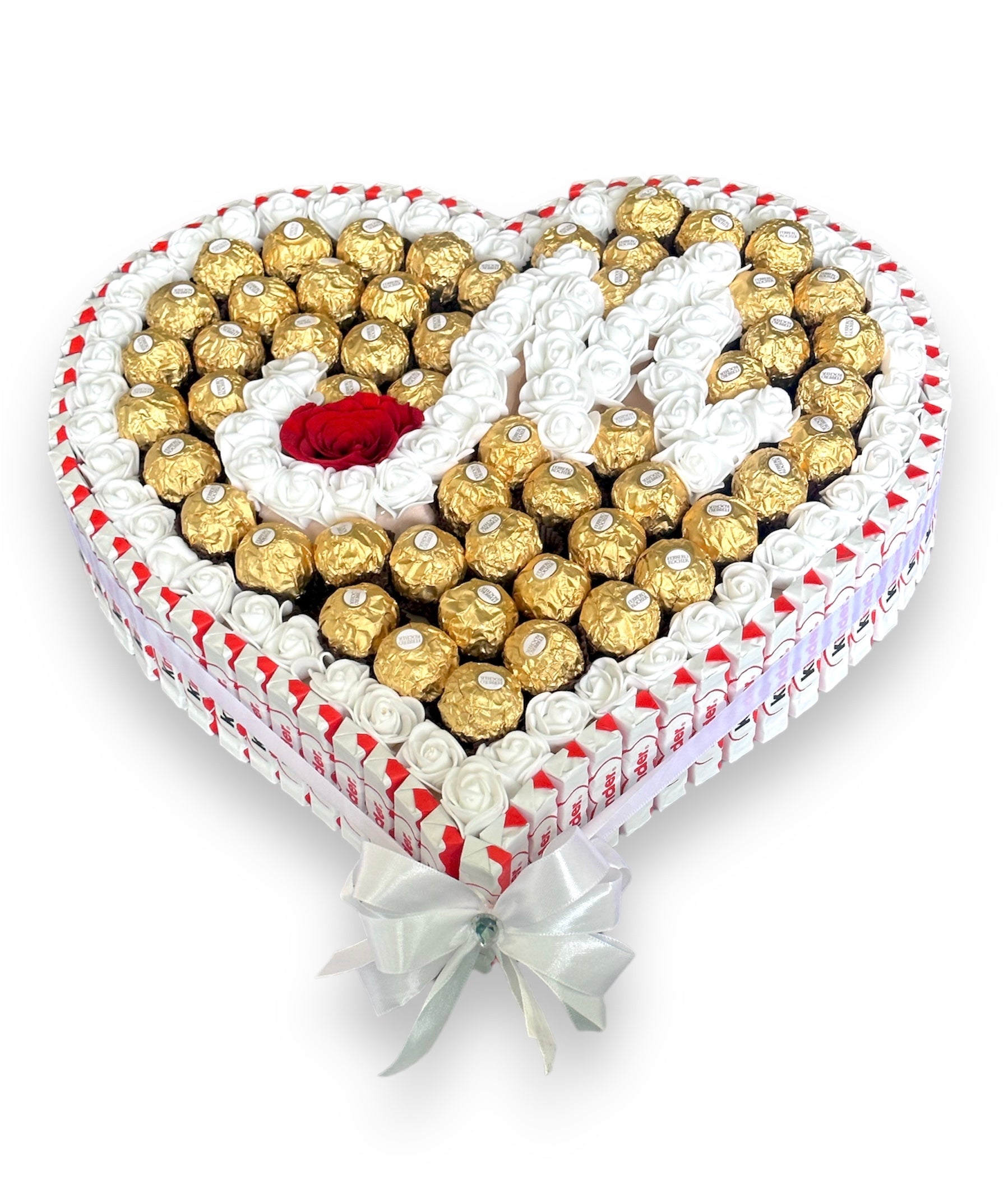 Cœur de chocolat  XL personnalisé