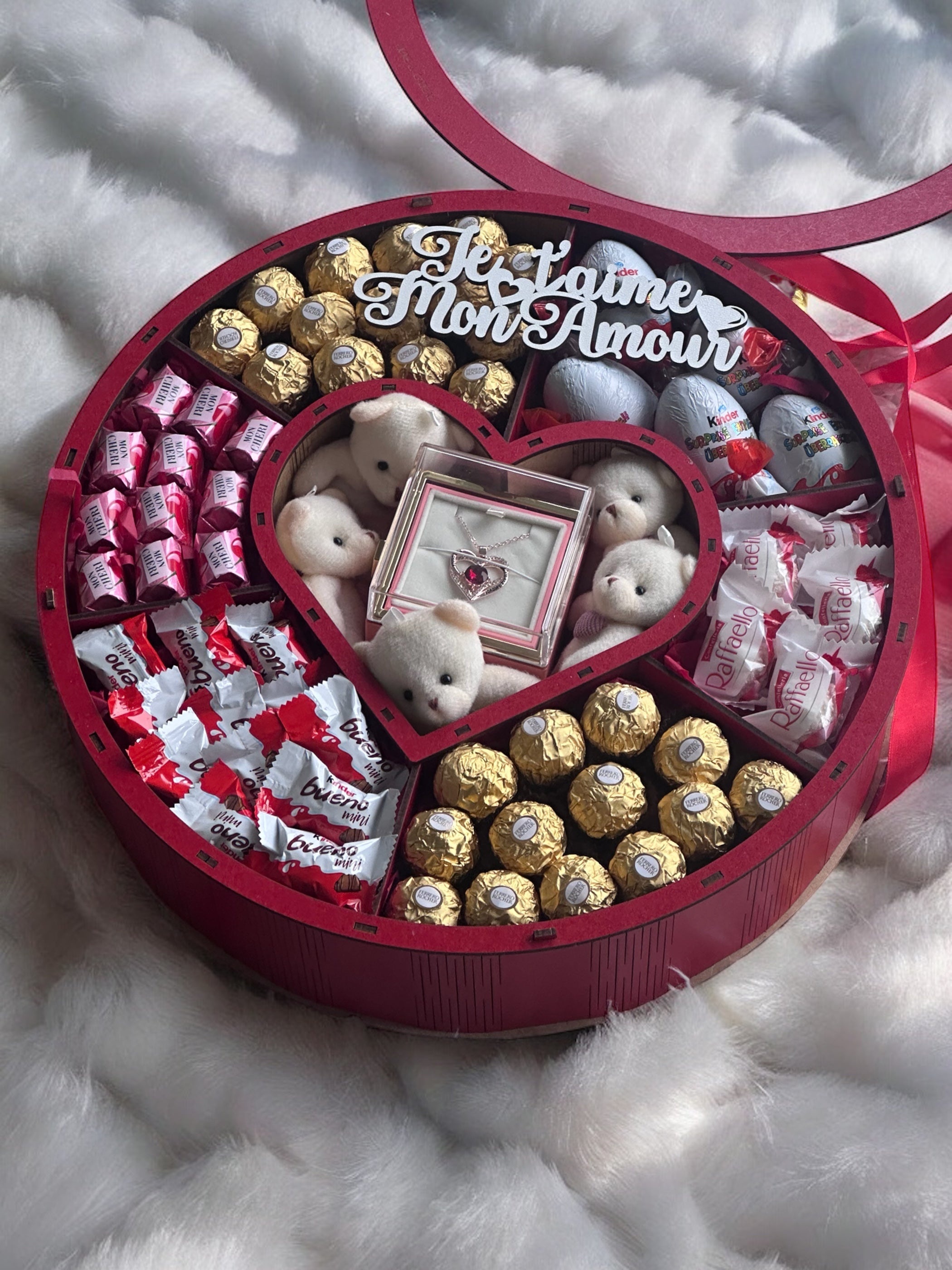 Box chocolat avec bijoux