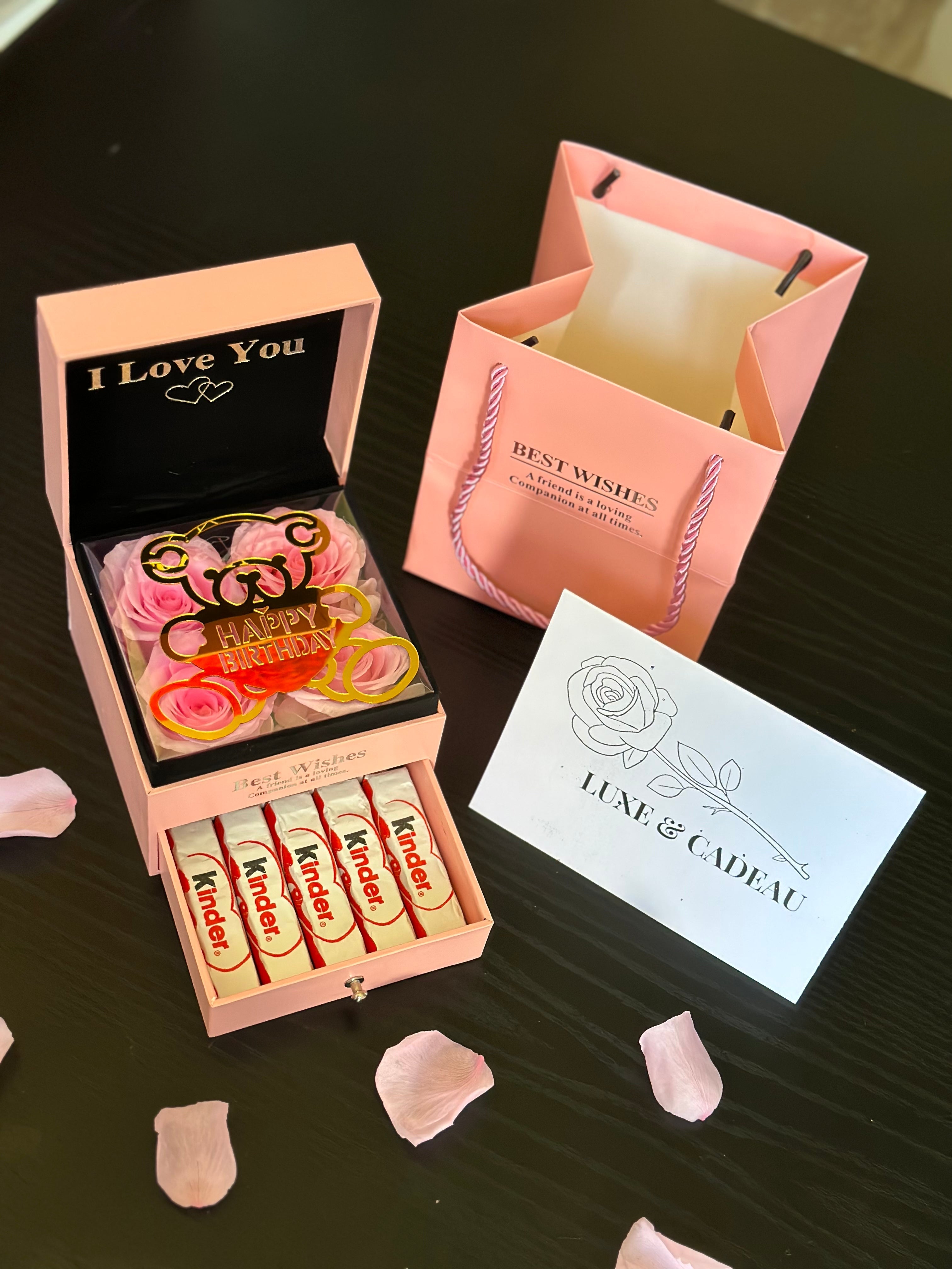 Rose éternelles stabilisé