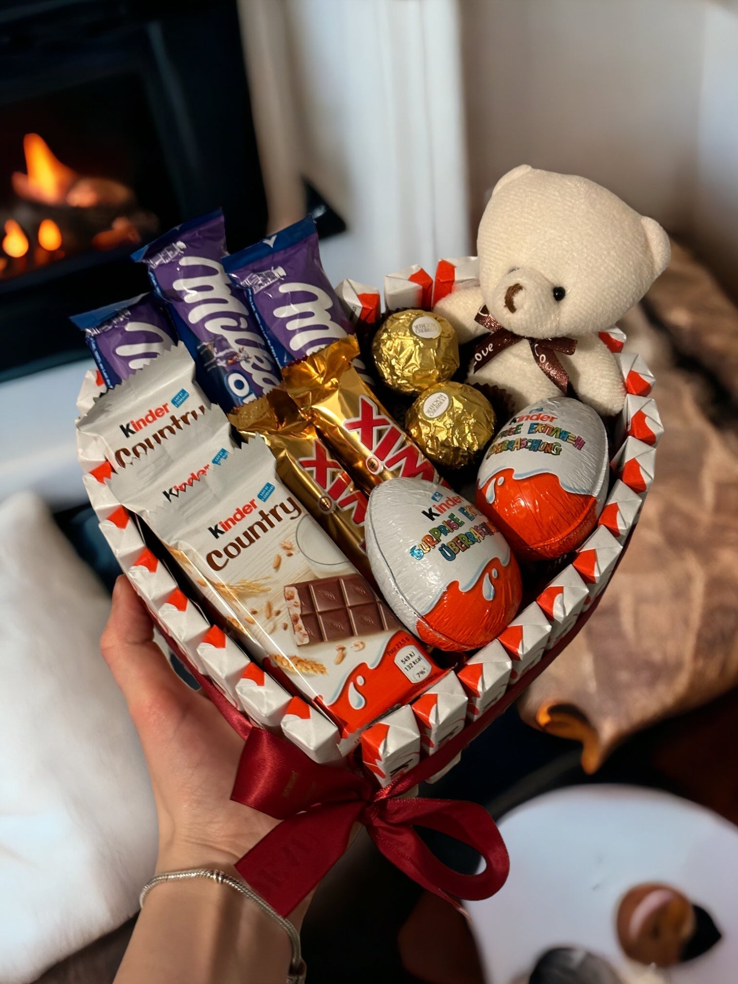 Bouquet de chocolat Cœur